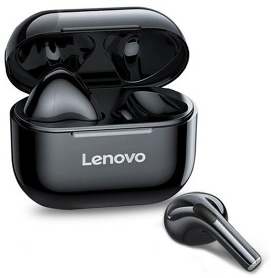 Беспроводные наушники Lenovo Earbuds LP40 TWS Black