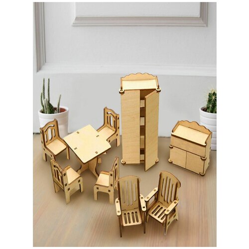 Набор мебели для кукол «Гостиная» набор мебели для кукол гостиная у365
