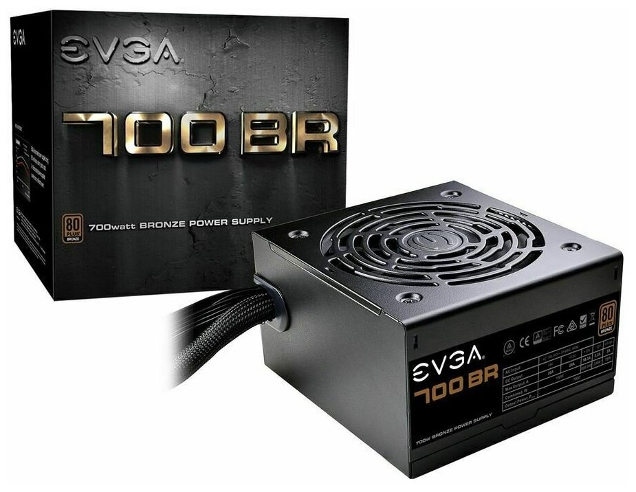 Блок питания 700W EVGA 700 BR (100-BR-0700-K2)