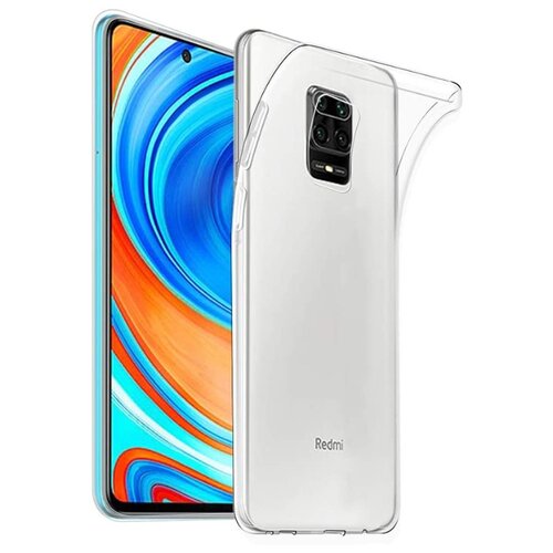 фото Чехол силиконовый для xiaomi redmi note 9s / note 9 pro (прозрачный) нет