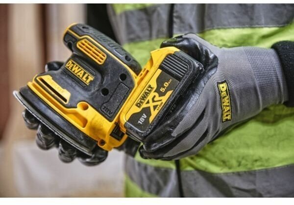 Аккумуляторная эксцентриковая орбитальная шлифмашина DEWALT DCW210NT, с кейсом TSTAK - фото №5