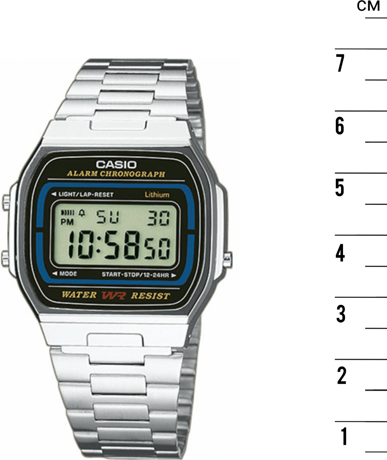 Наручные часы CASIO мужские Vintage A-164WA-1 кварцевые, будильник ...