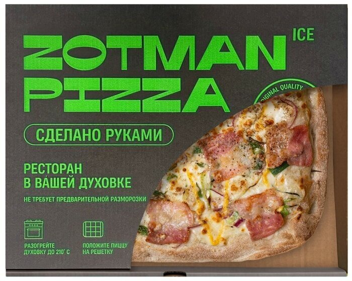 Пицца Зотман Чиз карбонара 420г