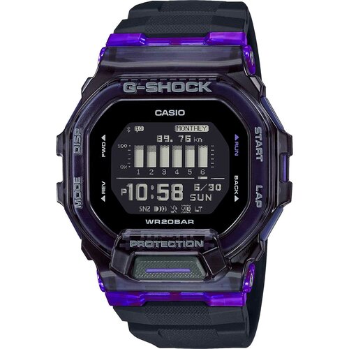 Наручные часы CASIO G-Shock, черный наручные часы casio g shock gbd 100 2e синий