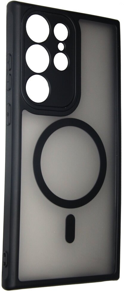 Чехол Creative Case для Samsung S23 Ultra (Самсунг С23 ультра) магнитный, совместимый с MagSafe (магсейф), противоударный — фото 1