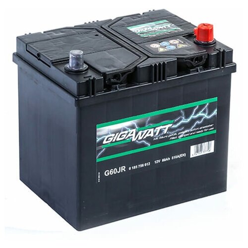 Аккумулятор GIGAWATT G60JR 560 412 051 обратная полярность 60 Ач