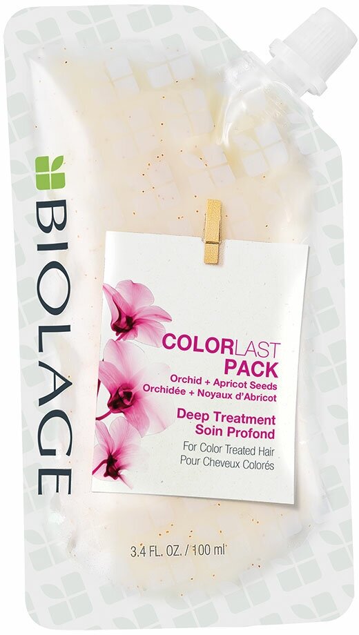 Matrix Biolage Colorlast Deep Treatment Pack - Матрикс Биолаж Колорласт Маска-концентрат для окрашенных волос, 100 мл -