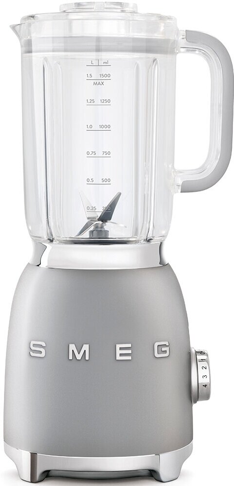 Стационарный блендер Smeg BLF01SVEU, серебро