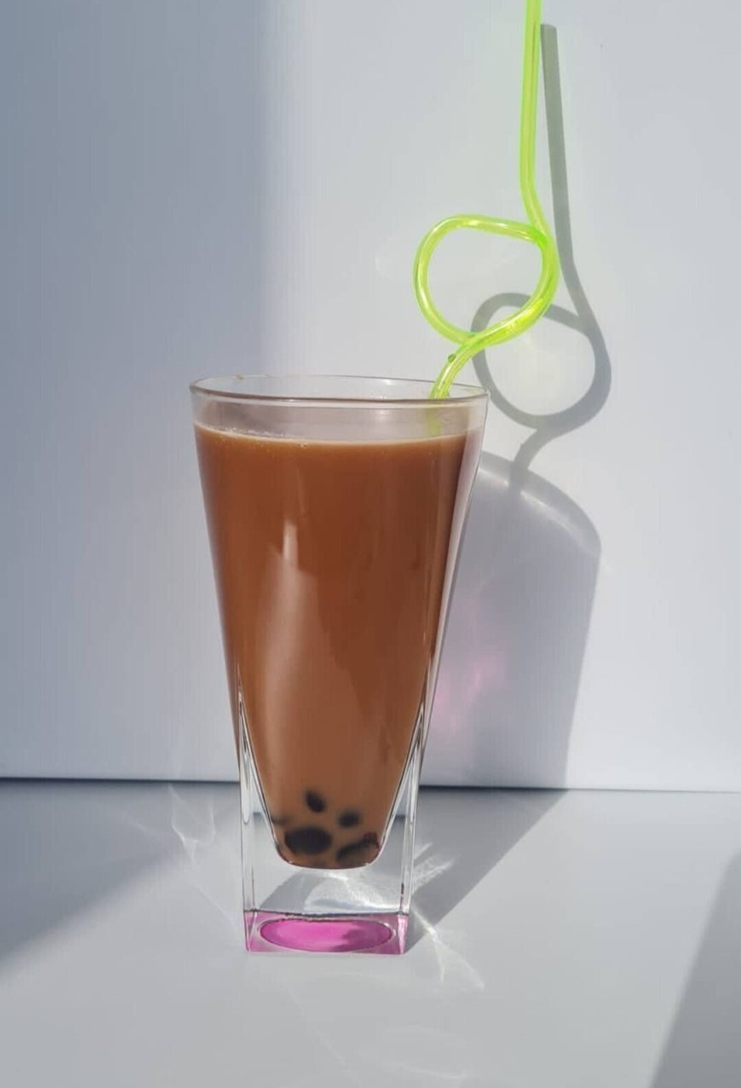 Bubble tea шоколад (бабл ти)/ Молочный чай с фруктовым желе/ Чай с жемчужным молоком - фотография № 3