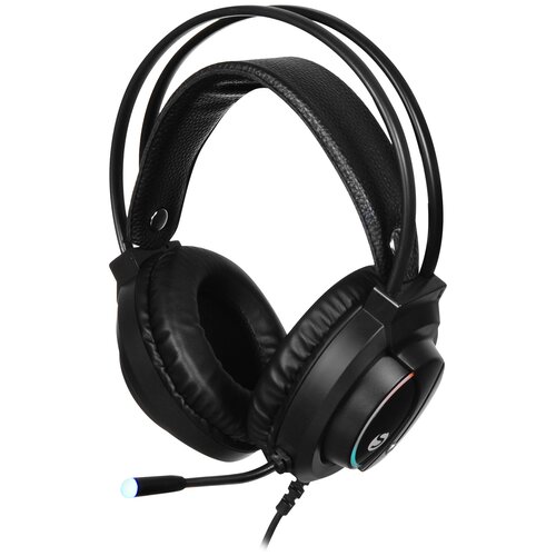 Наушники с микрофоном SunWind SW-HS510G черный 22м мониторные оголовье 1422149 72700₽