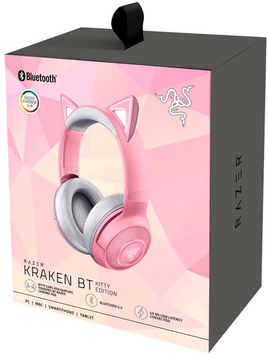 Беспроводные наушники Razer Kraken BT Kitty Edition, Quartz