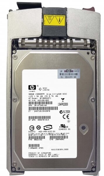 Жесткий диск HP 404670-014 300Gb U320SCSI 3.5" HDD