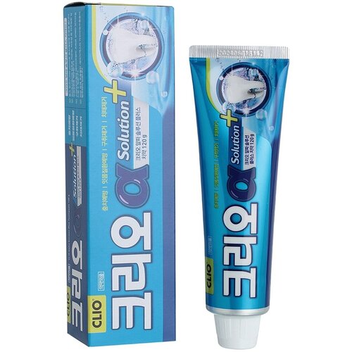 CLIO Alpha Solution Total Care Plus Toothpaste Зубная паста 120 г зубная паста art parfum dentacare total control toothpaste комплексный уход 125 20 мл