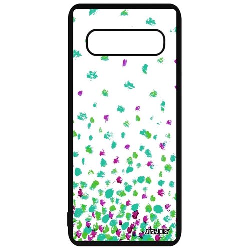 фото Чехол для galaxy s10, "снег" рисунок пыль utaupia