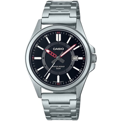фото Наручные часы casio collection mtp-e700d-1e, серебряный, черный