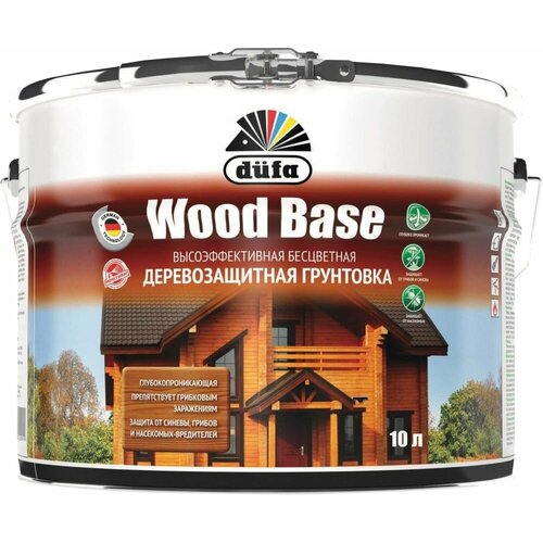 Грунтовка Dufa Wood Base грунтовка с биоцидом dufa wood base бесцветная 10 л н0000005999