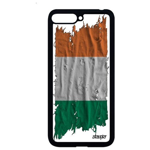 фото Чехол для мобильного y6 2018, "флаг ирландии на ткани" страна государственный utaupia
