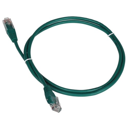 Патч-корд TWT RJ45-RJ45, 4 пары, UTP, категория 5е, 5 м, зеленый, 45-45-5.0-GN 16102508 патч корд twt rj45 rj45 4 пары utp категория 5е 1 5 м черный 45 45 1 5 bk 16102332