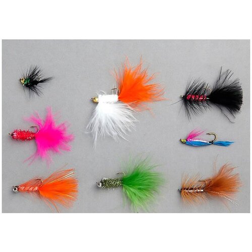 Мушки Balzer в наборе Rainbow Trout 8шт 879₽