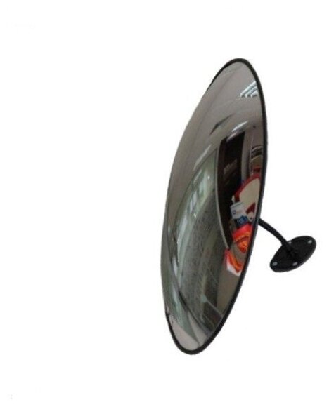 Обзорное зеркало безопасности, диаметр 510 мм, с чёрным кантом