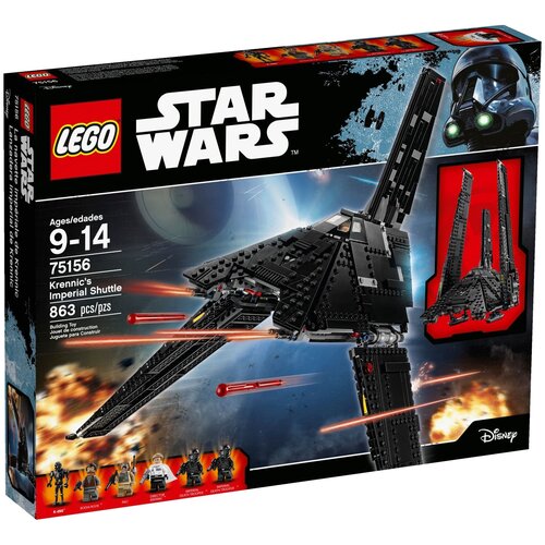 Конструктор LEGO Star Wars 75156 Имперский шаттл Кренника, 863 дет. lego star wars 75106 имперский перевозчик