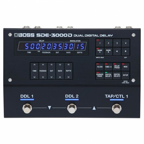 Педаль эффектов Boss SDE-3000D педаль эффектов boss dm 2w