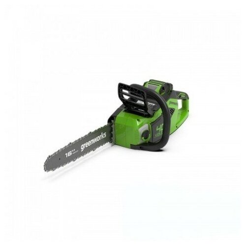 Цепная пила аккумуляторная GreenWorks GD40CS18, 40V, 40 см, бесщеточная, до 1,8 КВТ, без АКБ и ЗУ