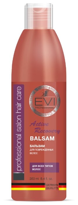 EVI professional Бальзам - ополаскиватель «Активное восстановление» для поврежденных волос 250 мл