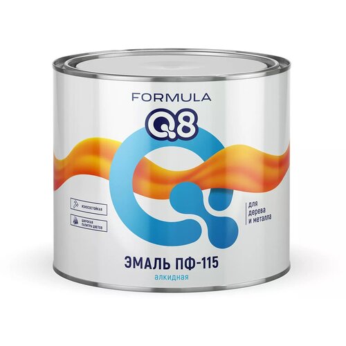 Эмаль Formula Q8, ПФ-115, фиолетовая, 1.9 кг