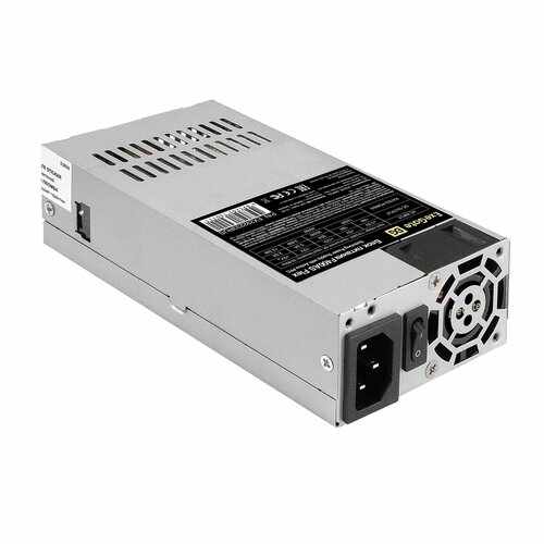 Блок питания 400W ExeGate F400AS (Flex ATX, 4cm fan, 24pin, (4+4)pin, PCI-E, 3xSATA, 2xIDE)