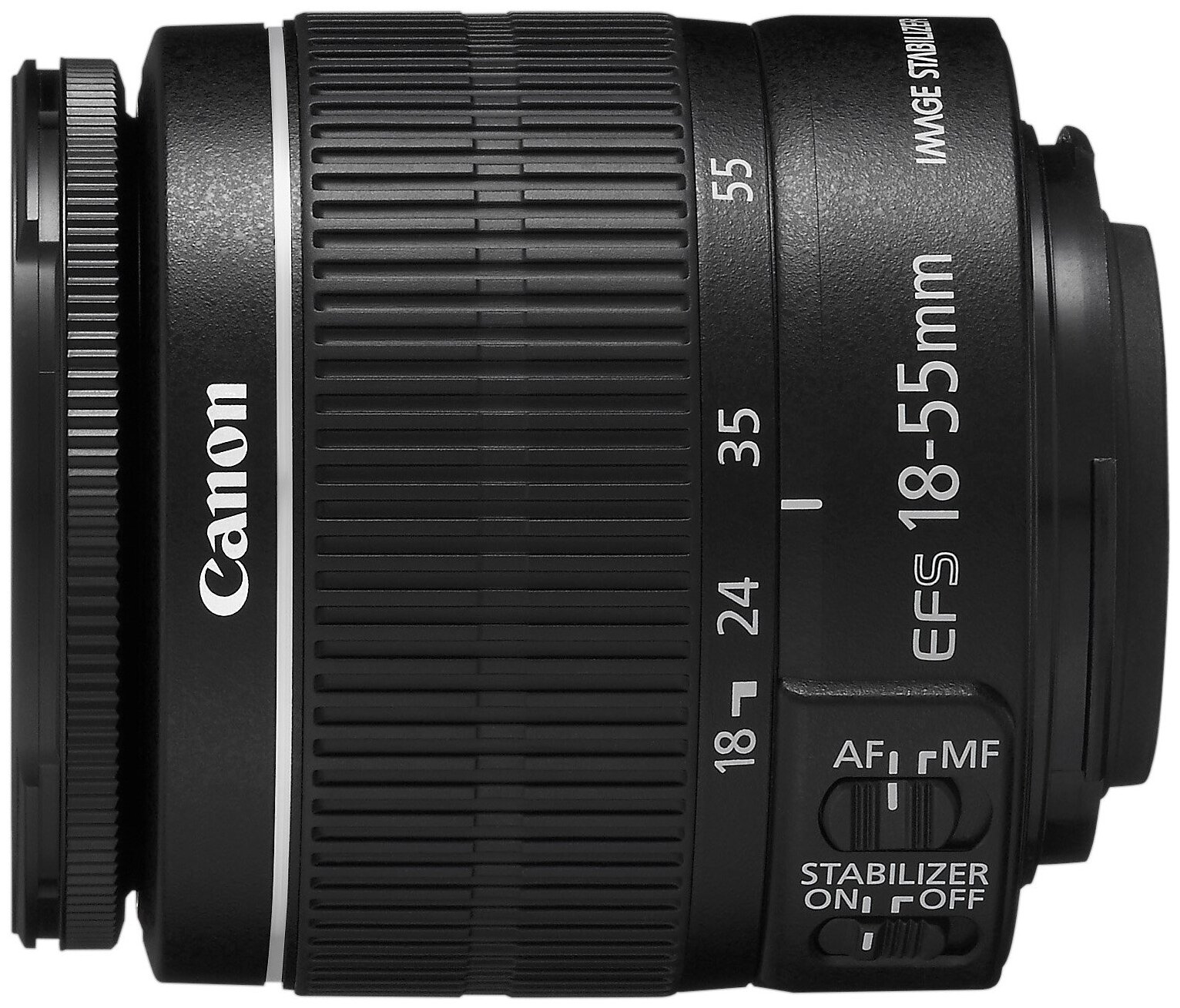 Объектив Canon EF-S 18-55mm f/3.5-5.6 IS II, черный