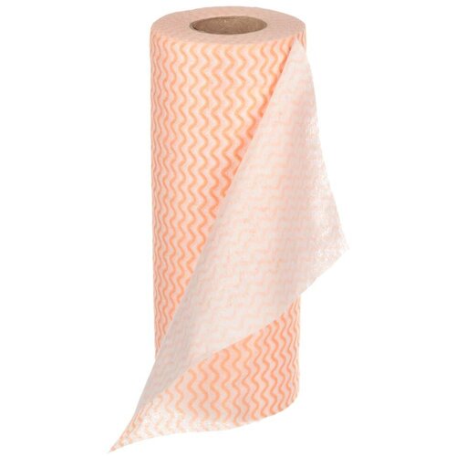 Салфетки универсальные в рулоне 23x25см 70шт с рисунком волны спанлейс герои 469₽