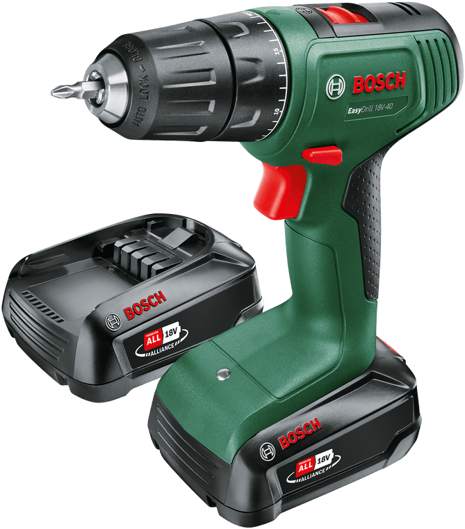 Аккумуляторная дрель-шуруповерт Bosch Easydrill 18V-40 06039D8005