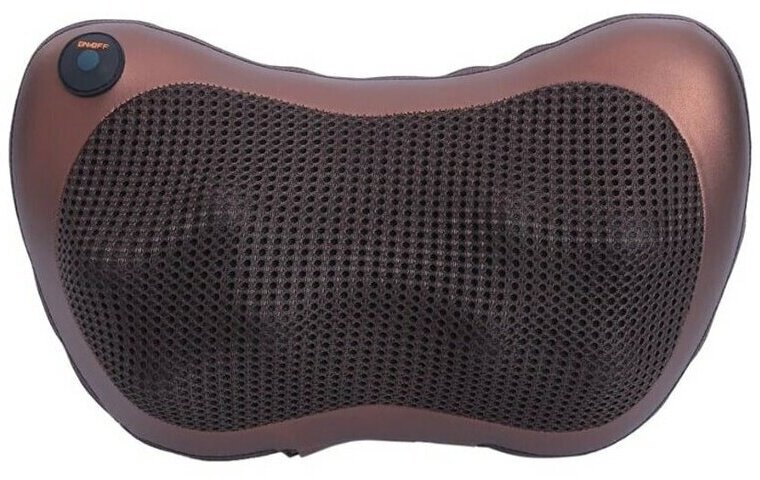 Car & Home массажная подушка 8028 31x21x10 см, коричневый