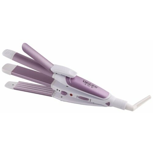 Электрощипцы DELTA LUX DL-0632 white/purple