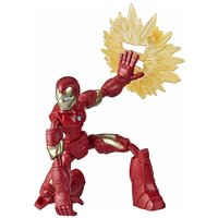 Фигурка Hasbro Bend and Flex Avengers: Железный человек E7870, 15 см