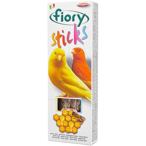 FIORY палочки для канареек Sticks с медом 2х30 г