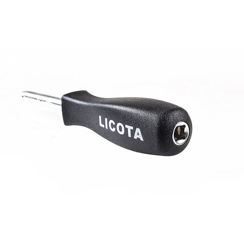 Licota ASD-60002 Вороток отвертка с пластиковой ручкой отвертка адаптер реверсивная с торцевыми головками битами 58 пр 372158581