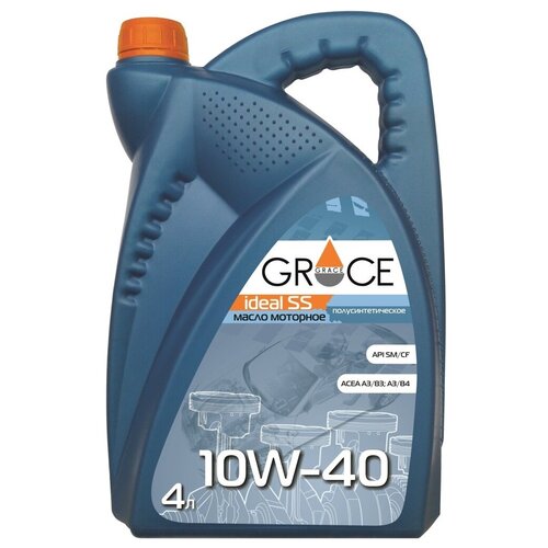 фото Полусинтетическое моторное масло grace lubricants ideal ss 10w-40, 4 л