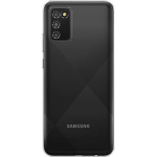 Чехол на Samsung Galaxy A02s / Самсунг Галакси A02s прозрачный