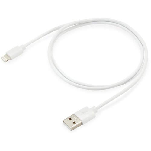 Кабель usb для зарядки BHP LIGHTNING 0,8 белый кабель buro bhp lightning 0 8 lightning m usb a m 0 8м черный