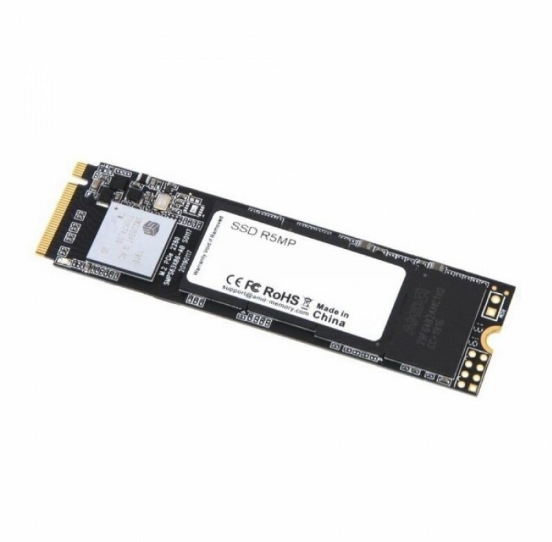 Накопитель SSD 256GB AMD Radeon R5 Client M.2, NVMe 3D TLC [R/W - 1900/900 MB/s] - фото №13