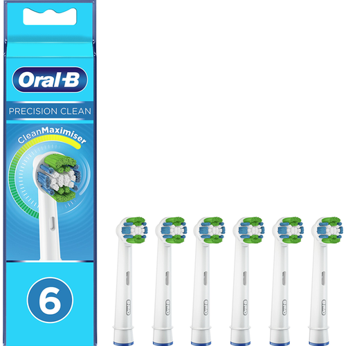 Насадки для зубных щёток Braun Oral-B Precision Clean 6 pcs (в 1й упаковке 6 шт.)