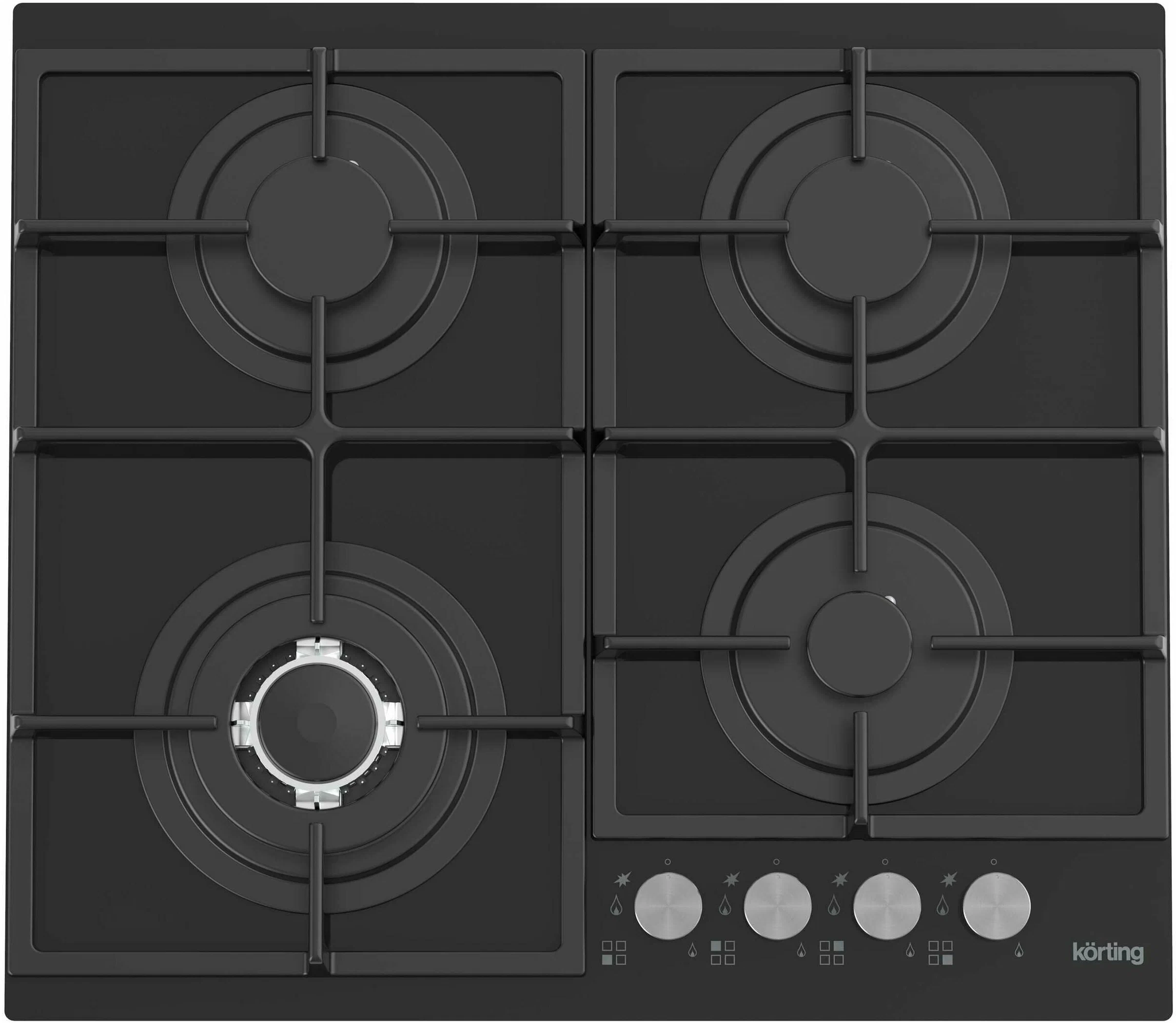 Варочная поверхность Korting HGG 6734 CTN (черный)