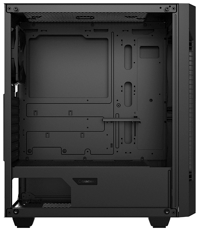 Компьютерный корпус GameMax Fortress TG A362 черный - фото №5