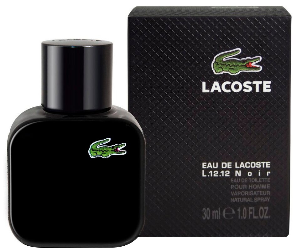 Lacoste Eau De Lacoste Товар L.12.12 noir туалетная вода 100 мл HFC Prestige Manufacturing GB - фото №2