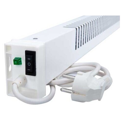 Обогреватель плинтусный Бриз БК 200Ф белый вилка слева 435000₽