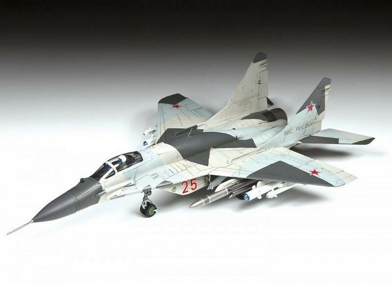 Сборная модель ZVEZDA Многоцелевой фронтовой истребитель МиГ-29 СМТ, 1/72