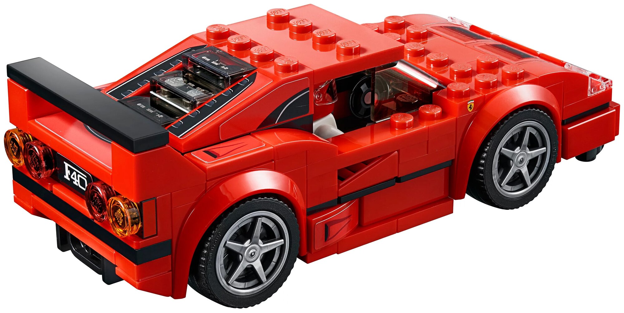 Конструктор LEGO Speed Champions Автомобиль Ferrari F40 Competizione, 198 деталей (75890) - фото №5