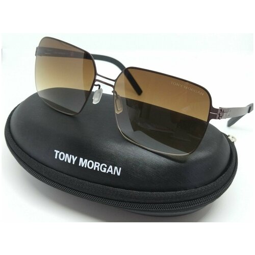 Солнцезащитные очки Tony Morgan, коричневый